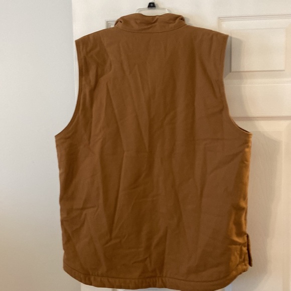 RIDGCUT MAN VEST SIZE XL LENGTH 32” PIT TO PIT 49” lots of pockets / front zippe - Picture 5 of 12